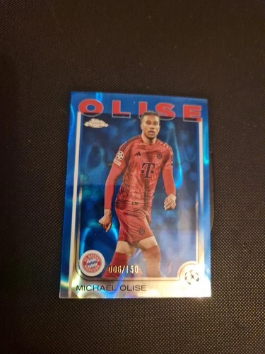 Michael Olise 2024 Topps Chrome Bleu /150