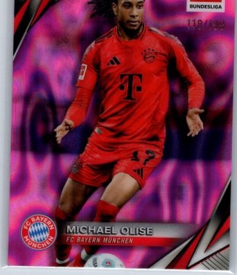 Michael Olise 2024 Topps Chrome Bundesliga /199