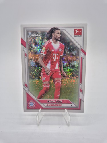 Michael Olise 2025 Topps Chrome Bundesliga /30