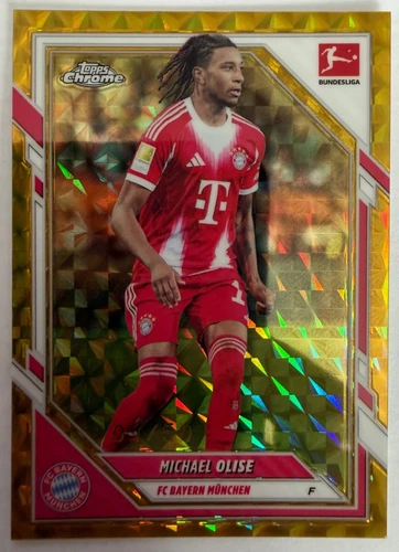 Michael Olise 2025 Topps Chrome Bundesliga /50