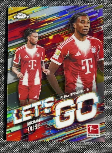 Michael Olise 2025 Topps Chrome Bundesliga