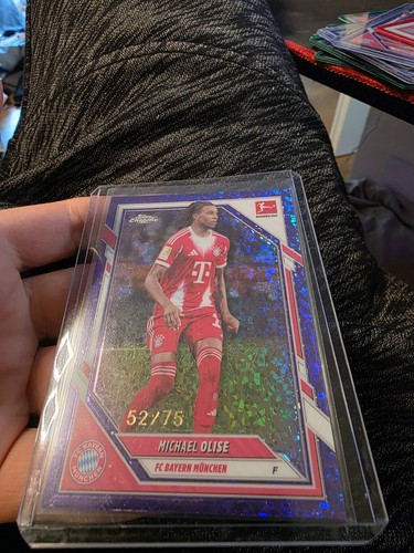 Michael Olise 2025 Topps Chrome Bundesliga /75