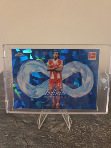Michael Olise 2026 Topps Chrome Bundesliga Infinite Sapphire
