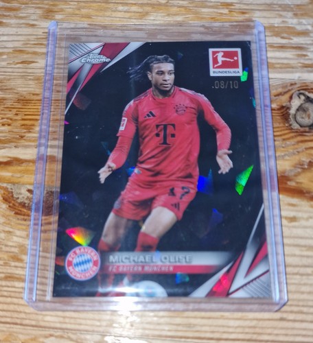 Michael Olise 2024 Topps Chrome Bundesliga Nero /10