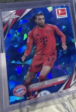 Michael Olise Topps Chrome Bundesliga Sapphire