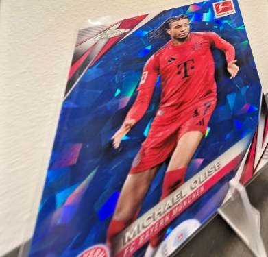 Michael Olise Topps Chrome Bundesliga Sapphire Edition