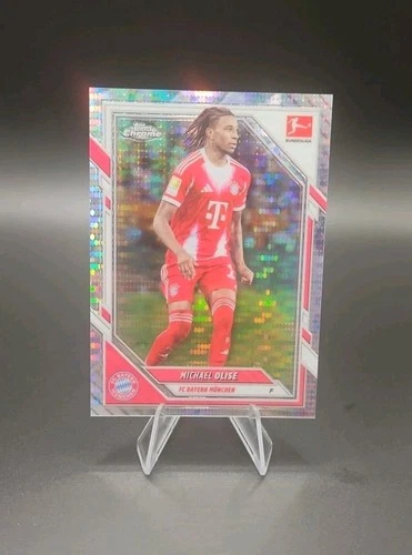 Michael Olise 2026 Topps Chrome Diamond Refractor