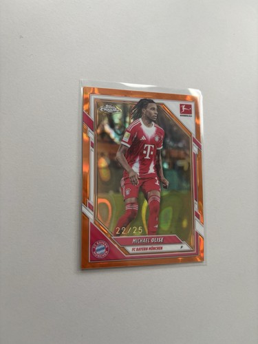 Michael Olise 2025 Topps Chrome Lava /25