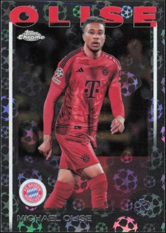 Michael Olise 2024 Topps Chrome Logofractor