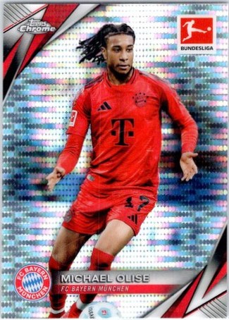 Michael Olise 2024 Topps Chrome Pulsar
