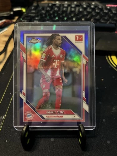 Michael Olise 2025 Topps Chrome Purple /75
