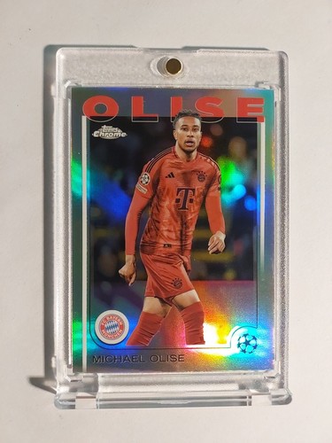Michael Olise 2024 Topps Chrome Refractor