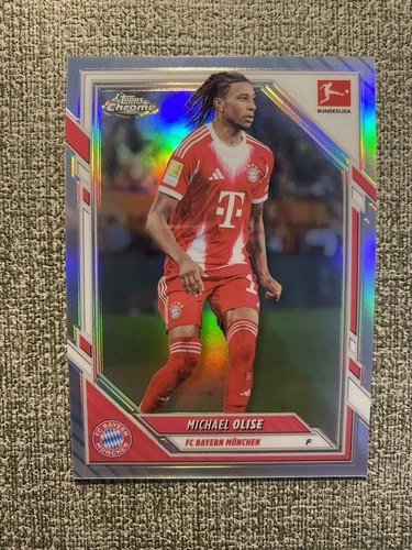 Michael Olise 2025 Topps Chrome Refractor