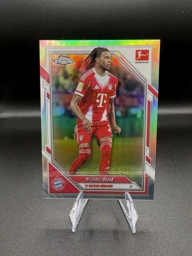 Michael Olise 2025 Topps Chrome Refractor