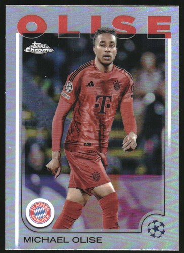 Michael Olise 2024 Topps Chrome Rifrattori