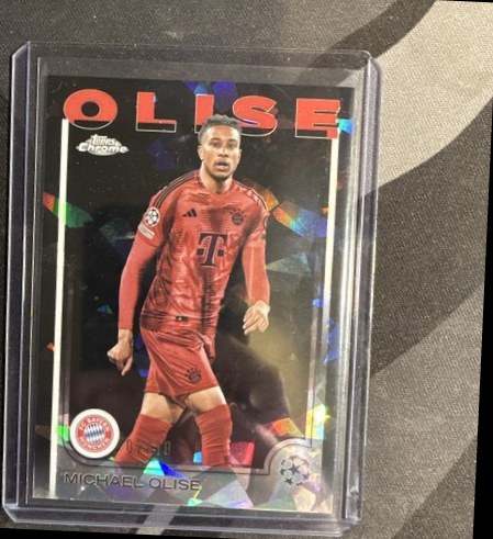 Michael Olise 2024 Topps Chrome Sapphire /10