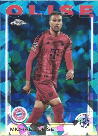 Michael Olise 2024 Topps Chrome Sapphire