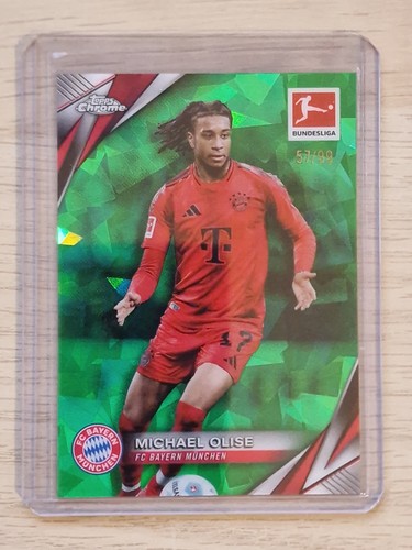 Michael Olise 2025 Topps Chrome Sapphire /99