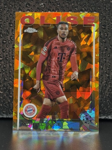 Michael Olise 2024 Topps Chrome Sapphire Edition Orange /25