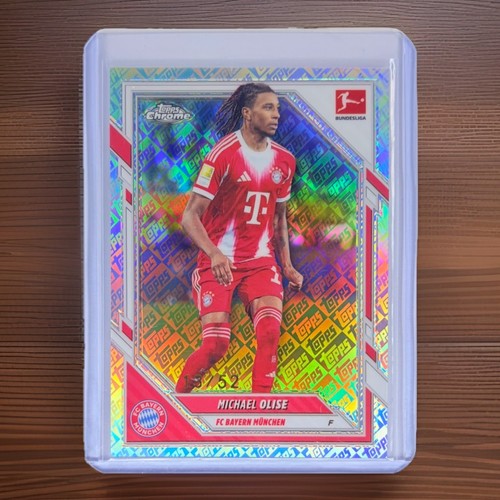 Michael Olise 2025 Topps Chrome Toppsfractor /52