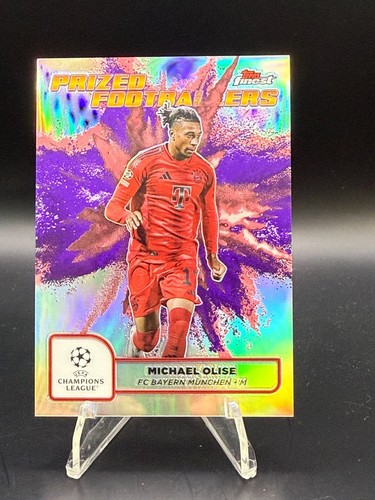 Michael Olise 2024 Topps Chrome UEFA