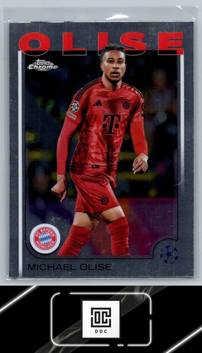 Michael Olise 2024 Topps Chrome UEFA Club Competitions