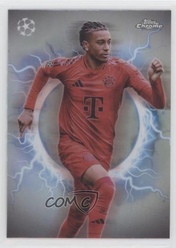 Michael Olise 2024 Topps Chrome UEFA Club Competitions Refractor