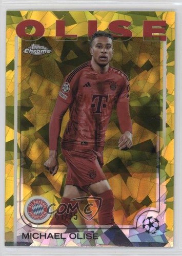 Michael Olise 2024 Panini Chrome UEFA Club Competitions Sapphire Edition /75