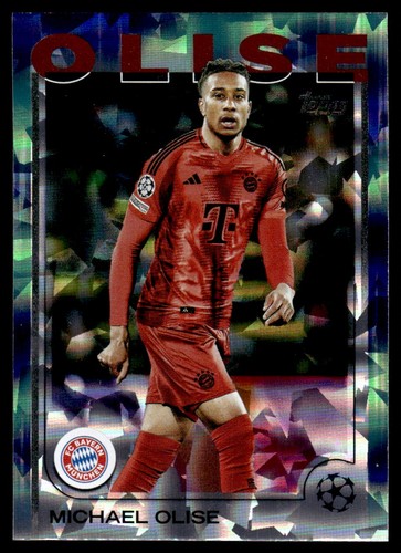 Michael Olise 2024 Topps Chrome UEFA Club Competizioni Northern Lights