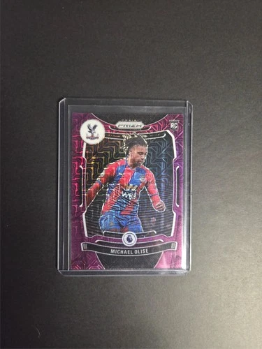 Michael Olise 2021 Panini Chronicles Purple Mojo