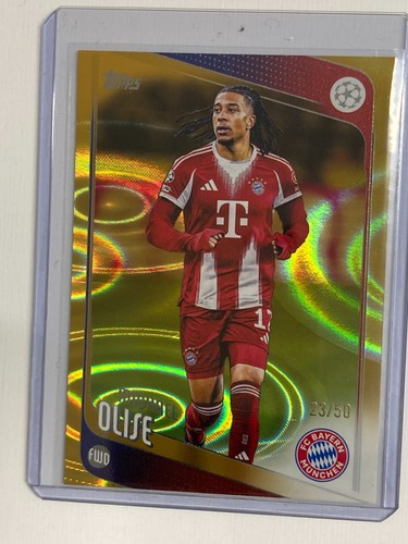 Michael Olise 2025 Topps Competiciones de Clubes UEFA Parallel /50