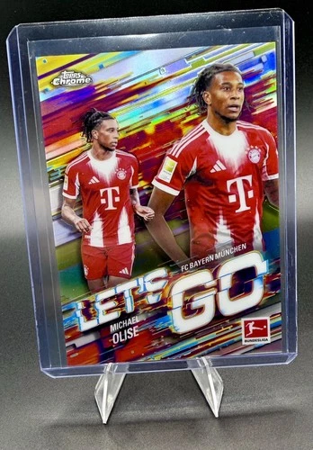 Michael Olise 2025 Topps Cromo Bundesliga