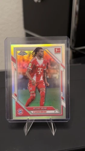 Michael Olise 2025 Topps Cromo Bundesliga Refractor