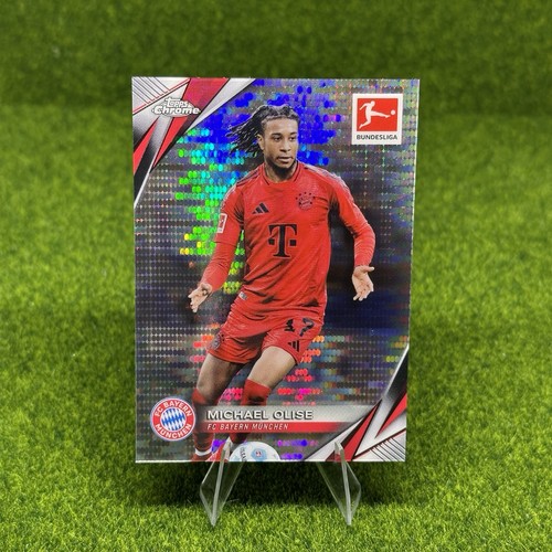 Michael Olise 2024 Topps Cromo Bundesliga Refractor