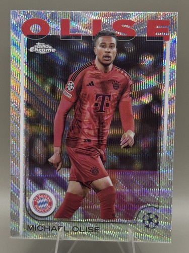 Michael Olise 2024 Topps Cromo UEFA Refractor