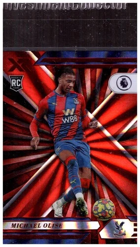 Michael Olise 2021 Panini Cronache Calcio Red Laser
