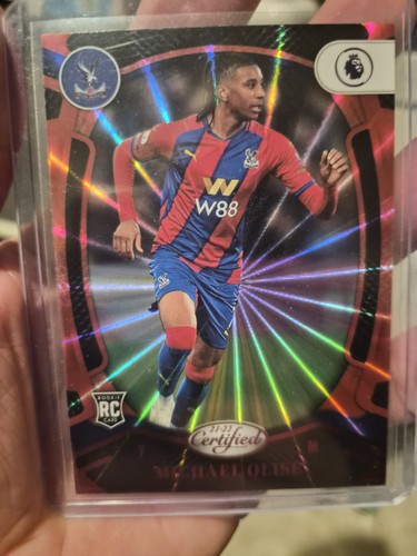 Michael Olise 2021 Panini Cronache Rosso Laser
