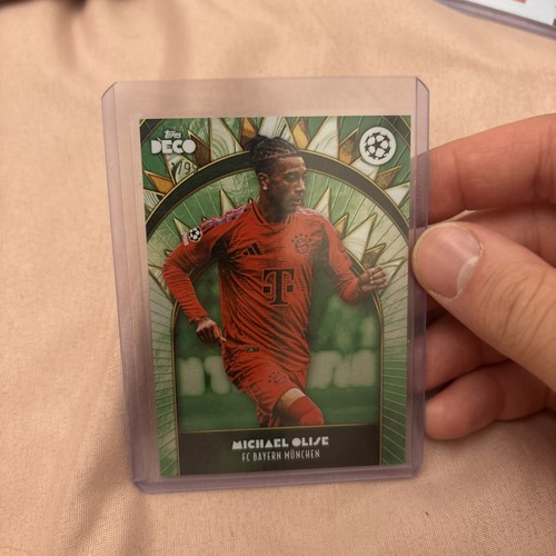 Michael Olise 2024 Topps Deco Green /99