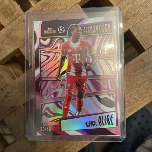 Michael Olise 2025 Topps Deco Razzmatazz /50