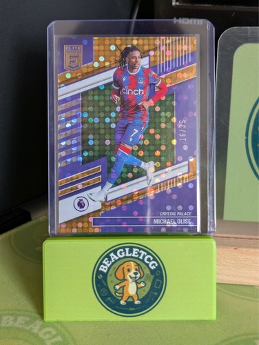 Michael Olise 2022 Panini Donruss Elite Premier League Orange /35
