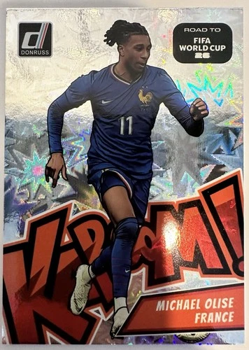 Michael Olise 2025 Panini Donruss Road To FIFA World Cup