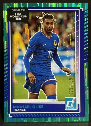 Michael Olise 2025 Panini Donruss Teal /199