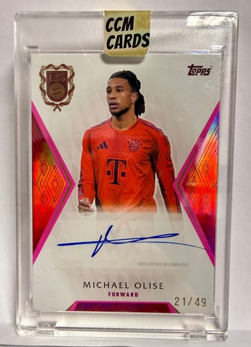 Michael Olise 2024 Topps FC Bayern 125 anni /49