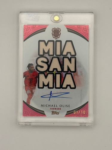Michael Olise 2024 Topps FC Bayern 125° Anniversario /10