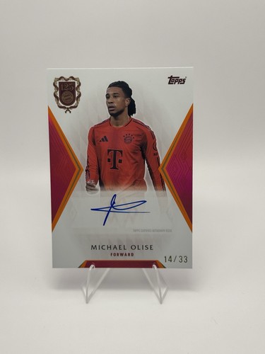 Michael Olise 2024 Topps FC Bayern 125 Anniversario /33