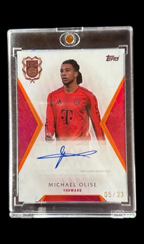 Michael Olise 2024 Topps FC Bayern 125 años aniversario /33