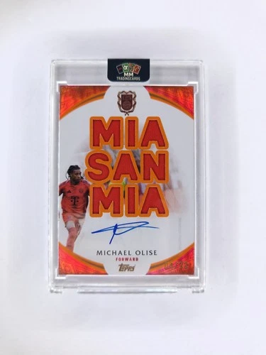 Michael Olise 2024 Topps FC Bayern 125 Years /33