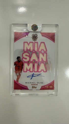 Michael Olise 2025 Topps FC Bayern 125ème Anniversaire /49