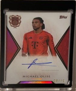 Michael Olise 2025 Topps FC Bayern 125th Anniversary /33