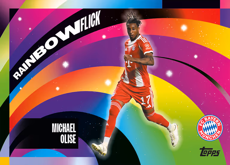 Michael Olise 2025 Topps FC Bayern München 125 Aniversario /33